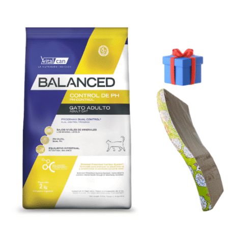 Balanced Gatos Control PH 7.5kg + Rascador