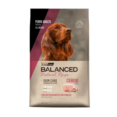 Balanced Natural Recipe Perro Cerdo 3kg