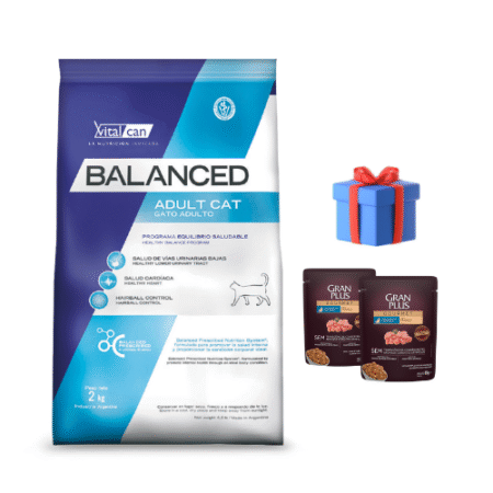 Balanced Gato Adulto 7.5kg + Snacks