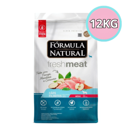 FORMULA NATURAL FRESH MEAT CACHORROS RAZ. MEDIANA 12 KG