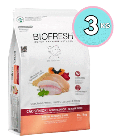 BIOFRESH para perros – SENIOR Razas pequeñas y mini 3kg