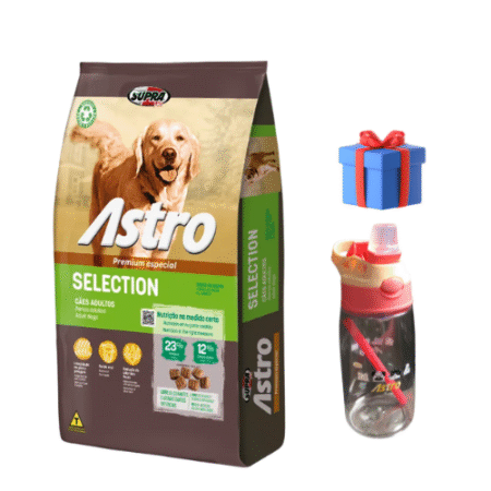 Astro Selection Raza mediana 14kg+3kg + Botella