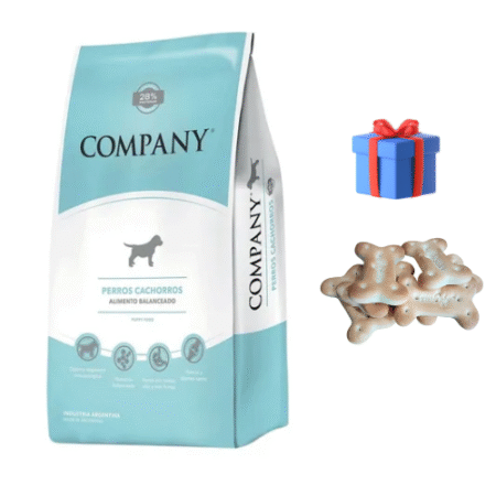 Company Perro Cachorro 20kg + Snacks