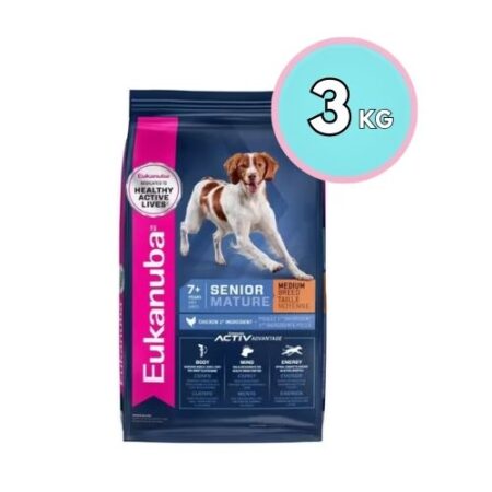 Eukanuba Senior Raza Mediana 3KG