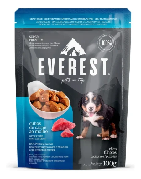 Sachet Everest -Perro Cachorro (Estofado De Carne) - 100 g