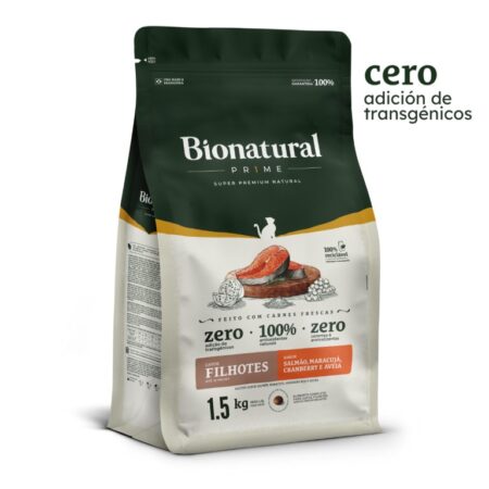 Bionatural gato filhote salmón de 1.5kg