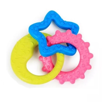 Juguete de goma 3 piezas