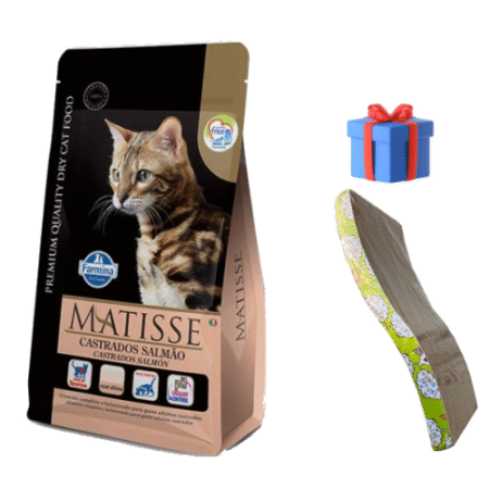 Matisse Gato Castrado Salmón 7.5kg + Rascador