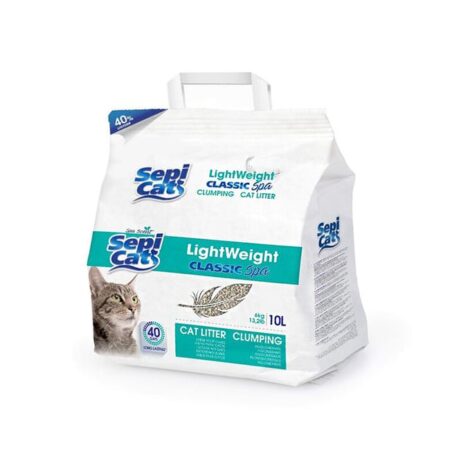 Arena para Gato Sepicat LightWeight Classic Spa 10Lts