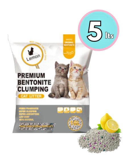 Arena Aglomerante Cat Global 5L (Limón)