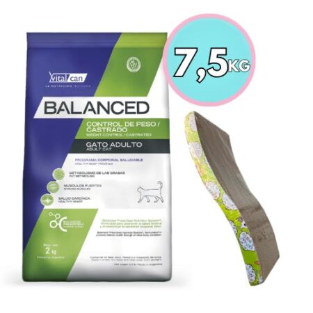 Balanced Perro Control de Peso 7.5kg + Rascador
