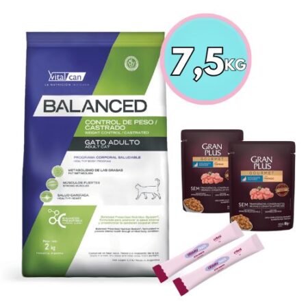 Balanced Perro Control de Peso 7.5kg + Snacks