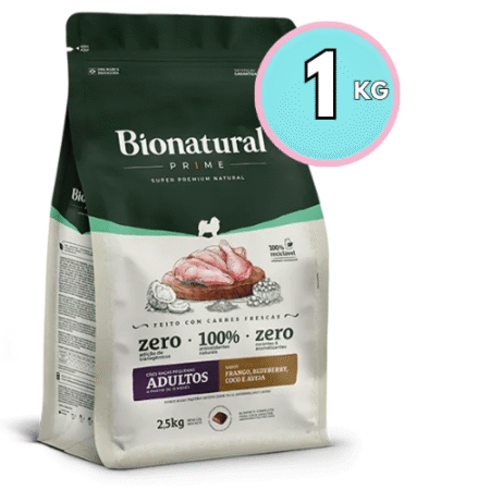 Bionatural perro Adulto Raza Pequeña sabor pollo 1kg