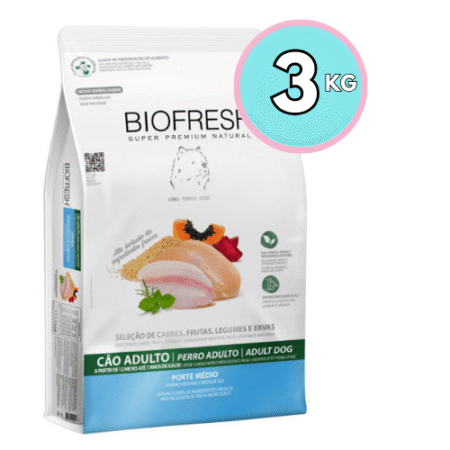 BIOFRESH para perros – Adultos Razas medianas 3kg