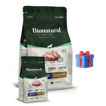 Bionatural perro Adulto raza mediana y grande sabor pollo 15+2.5kg