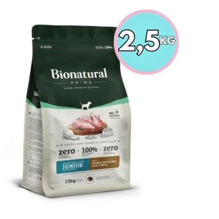 Bionatural Prime Cachorro Raza Mediana y Grande 2.5kg