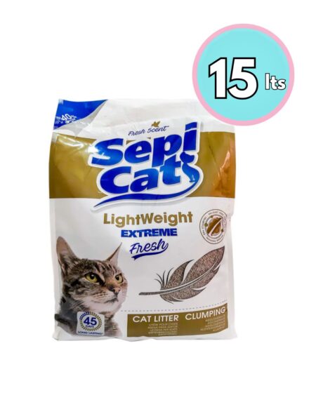 Arena para Gato Sepicat Extreme Fresh 15L
