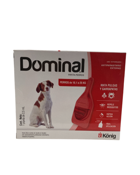 Pipeta Dominal Perros 10 a 25kg