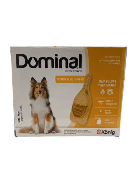 Pipeta Dominal Perros 25 a 40kg