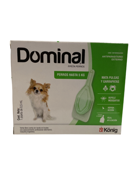 Pipeta Dominal Perros hasta 5kg