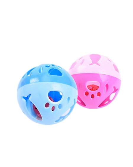 Juguete gato - Pelota grande con cascabel