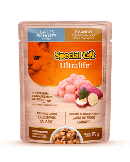 Salsa Special Cat de 85g Gatito cachorro sabor Pollo