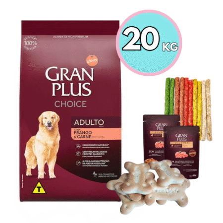 Gran Plus Choice Adulto Pollo y Carne 20kg
