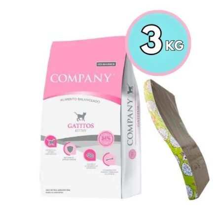 Company Gatito 3kg + Rascador