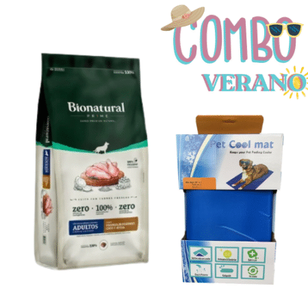 Combo Bionatural Adulto Raza Mediana 15kg + Colchoneta de gel L