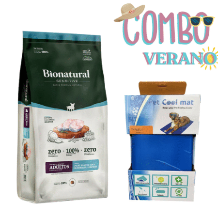 Combo Bionatural sensitive pescado 10kg + Colchoneta de gel MD