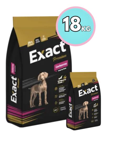 Exact Premium Perro Cachorro 15kg + 3kg