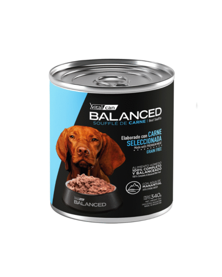 Salsa BALANCED SOUFFLÉ de Carne Perro Adulto - 340G