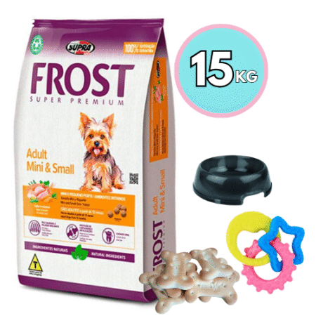 FROST Perro Adulto Razas Pequeñas 15 kg + Regalo