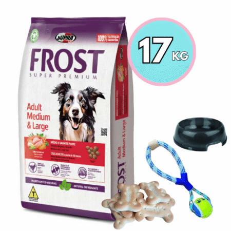 FROST Perro Adulto Razas Grandes 15 + 2 kg + Regalo