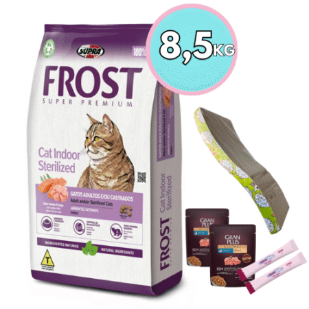 FROST Cat Indoor Gato 7,5+1 Kg + Regalo