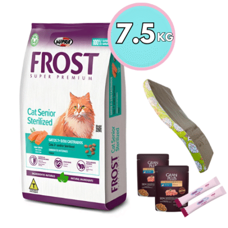 FROST Cat Senior 7.5kg + Regalo