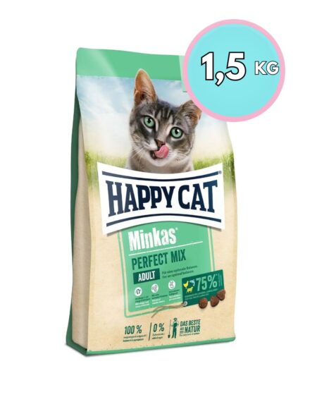 HAPPY CAT Minkas Gato Adulto Mix 1.5 kg