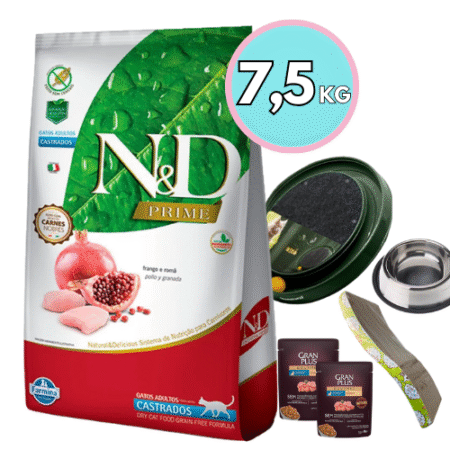NyD prime Gato castrado 7,5 kg + Regalo
