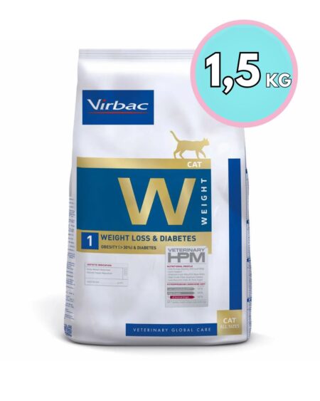 Virbac Gato Weight Loss & Diabetes 1,5kg