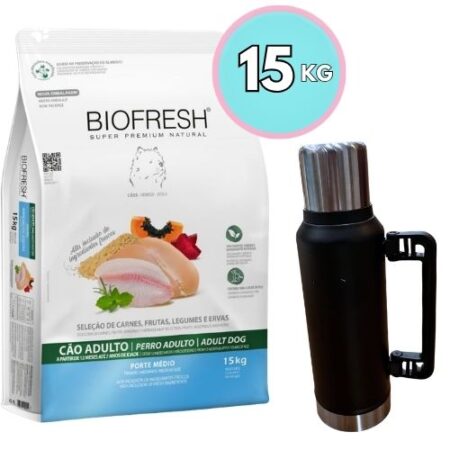 Biofresh Adulto Raza Mediana 15 kg + Termo