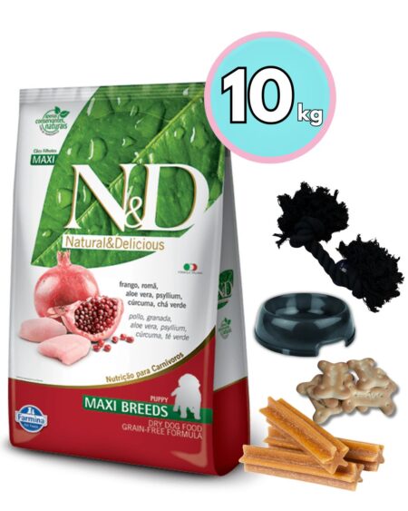 NyD Prime Perro Adulto Raza Grande 10 kg + Regalo a elección