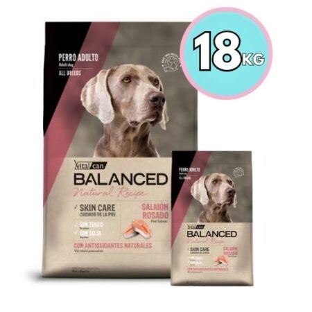Balanced Perro Adulto Salmón Rosado 15 + 3 kg